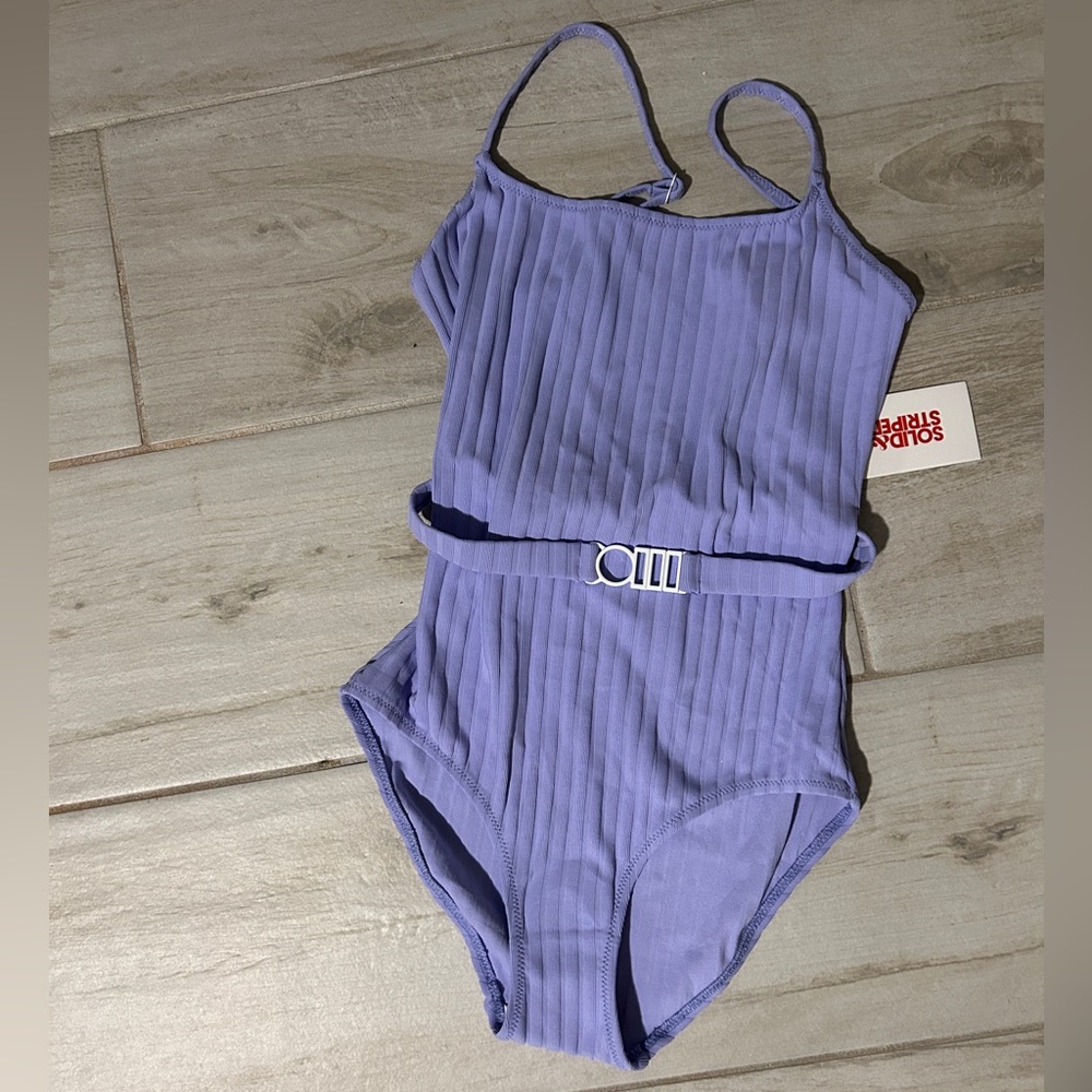 NWT Solid & Striped The Nina one piece bathing suit